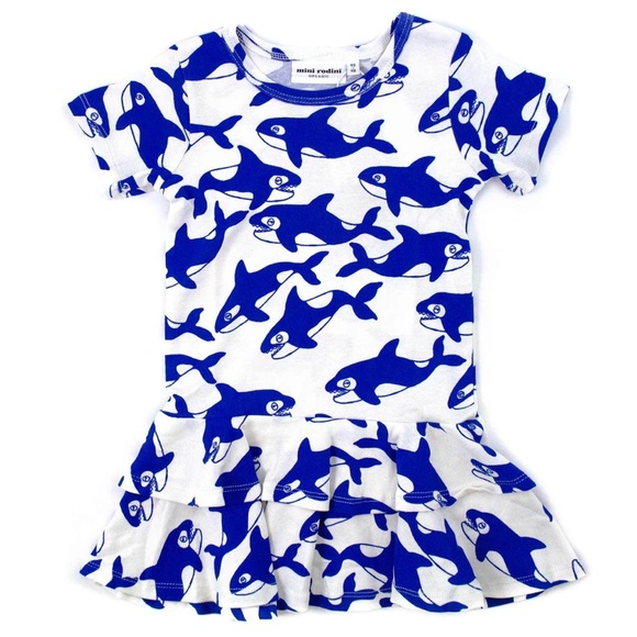 Mini Rodini Other - Mini Rodini Whale dress